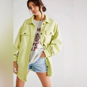 Free People Ruby Oversized Shacket – Size Small